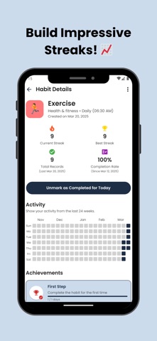 Habit Tracker App: Keep Habits screenshot