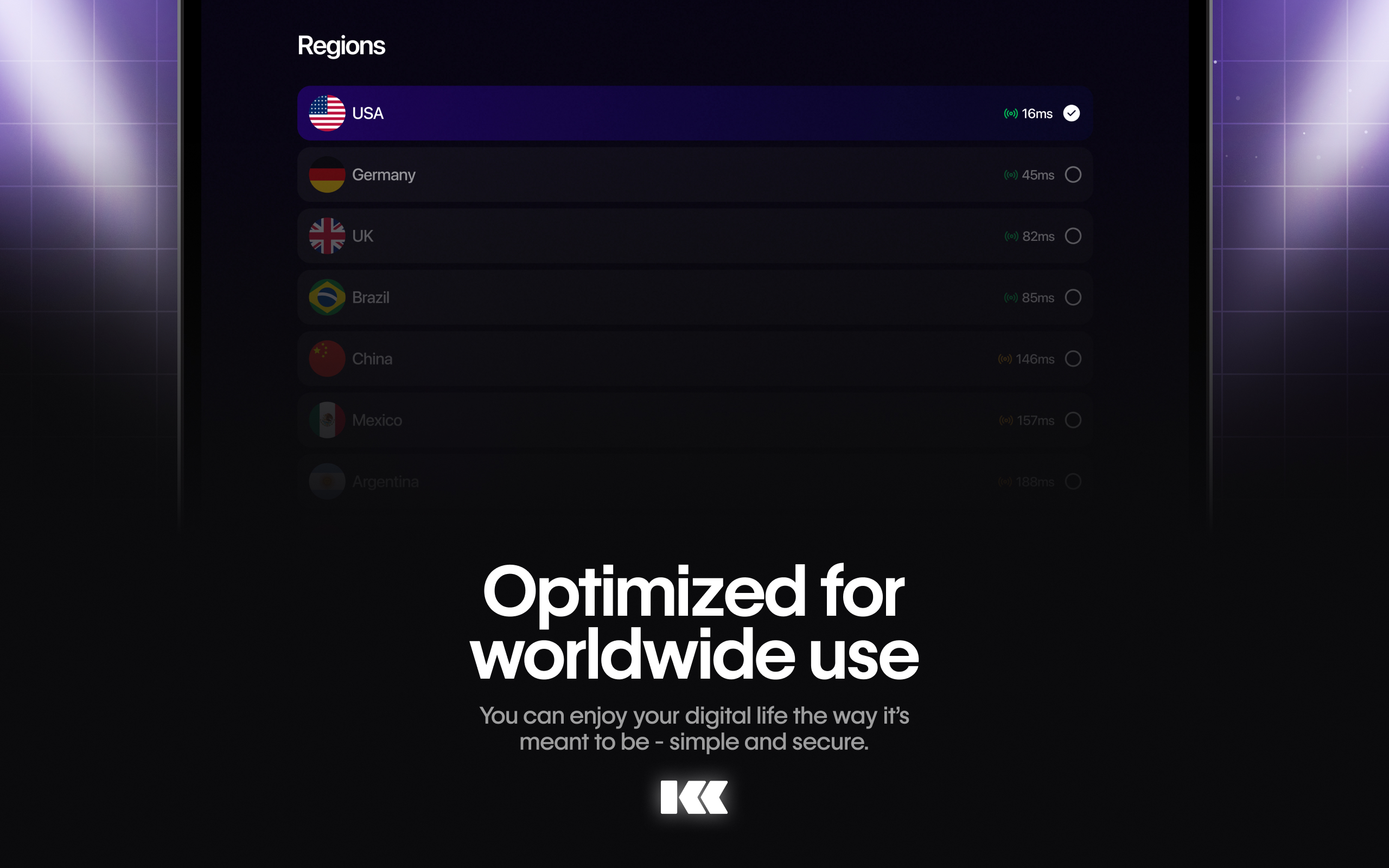 Kryon VPN: Fast & Secure