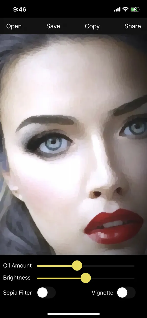 Screenshot #3 pour Oil Paint - Photo to Art Maker