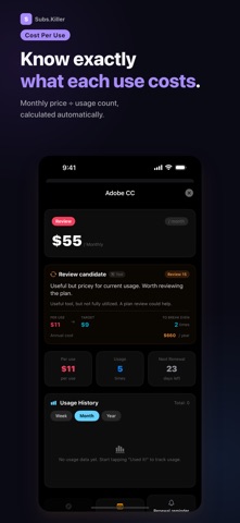 Subscriptions: Subs.Killer Screenshot 3 of 6