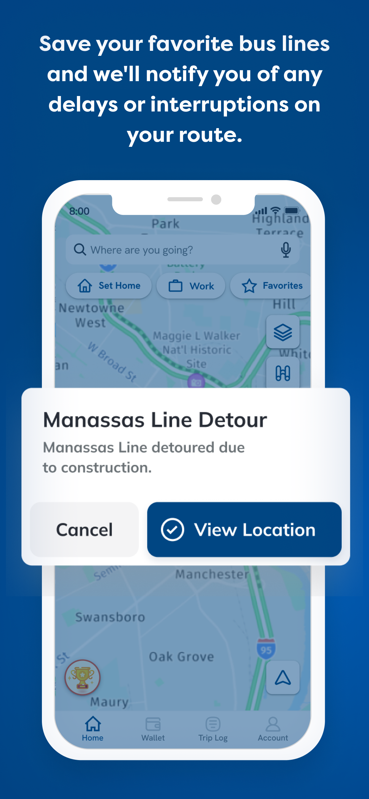 GoMyWayVA® - NoVA Commuter App