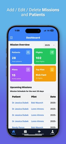 Mission Scheduler screenshot