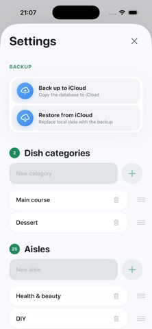 Menulist – Shopping List Screenshot 8 of 8