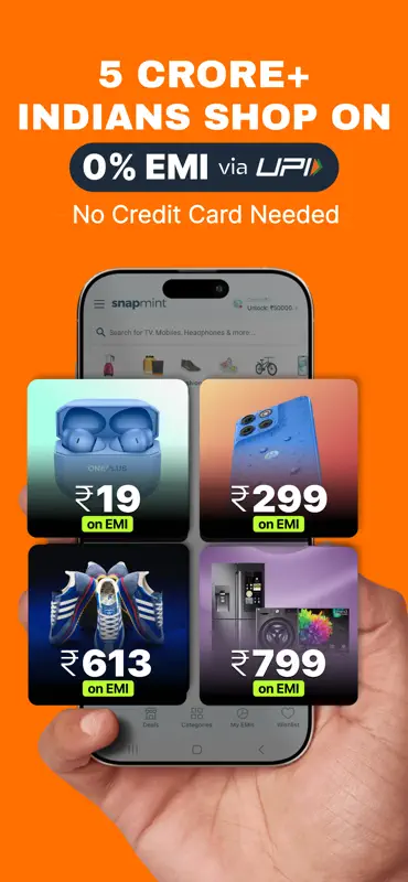 Snapmint: Buy Now, Pay in EMIs screenshot 1 of 6