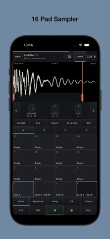 Resamplr app screenshot