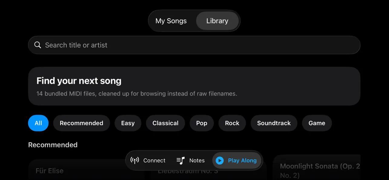 Screenshot #3 pour MidiFlow Piano