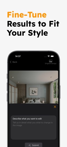 AI Room Design: Home Makeover iPhone screenshot