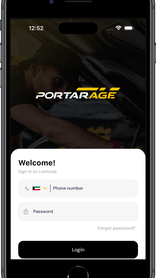 #6. Portarage (iOS) Podle: PORTARAGE COMPANY FOR TOWING AND ASSISTANCE FOR ROAD VEHICLES