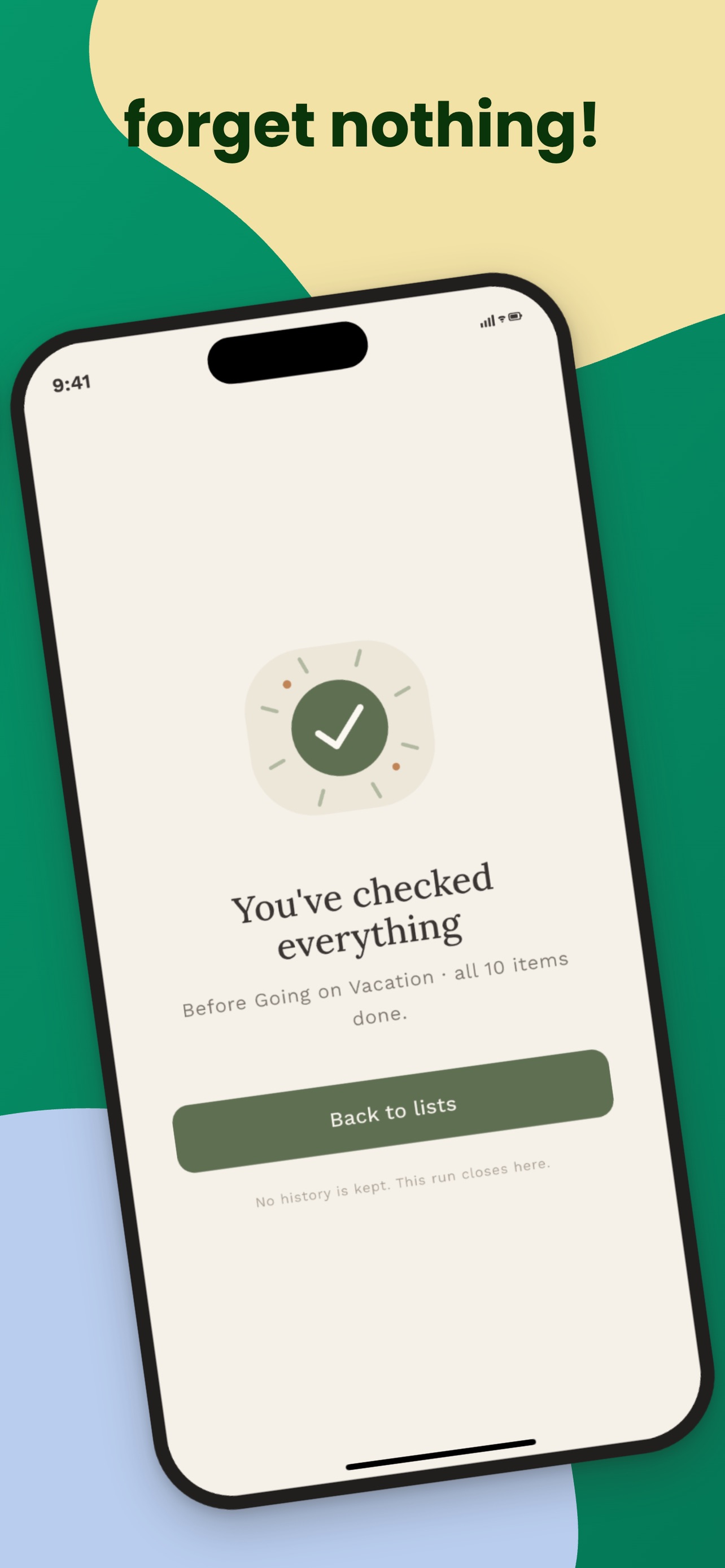 Screenshot 2 of Calmo: Lists & Reminders