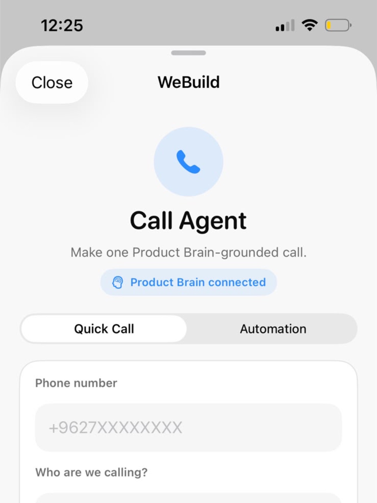 Screenshot 10 of We — AI Product Agent