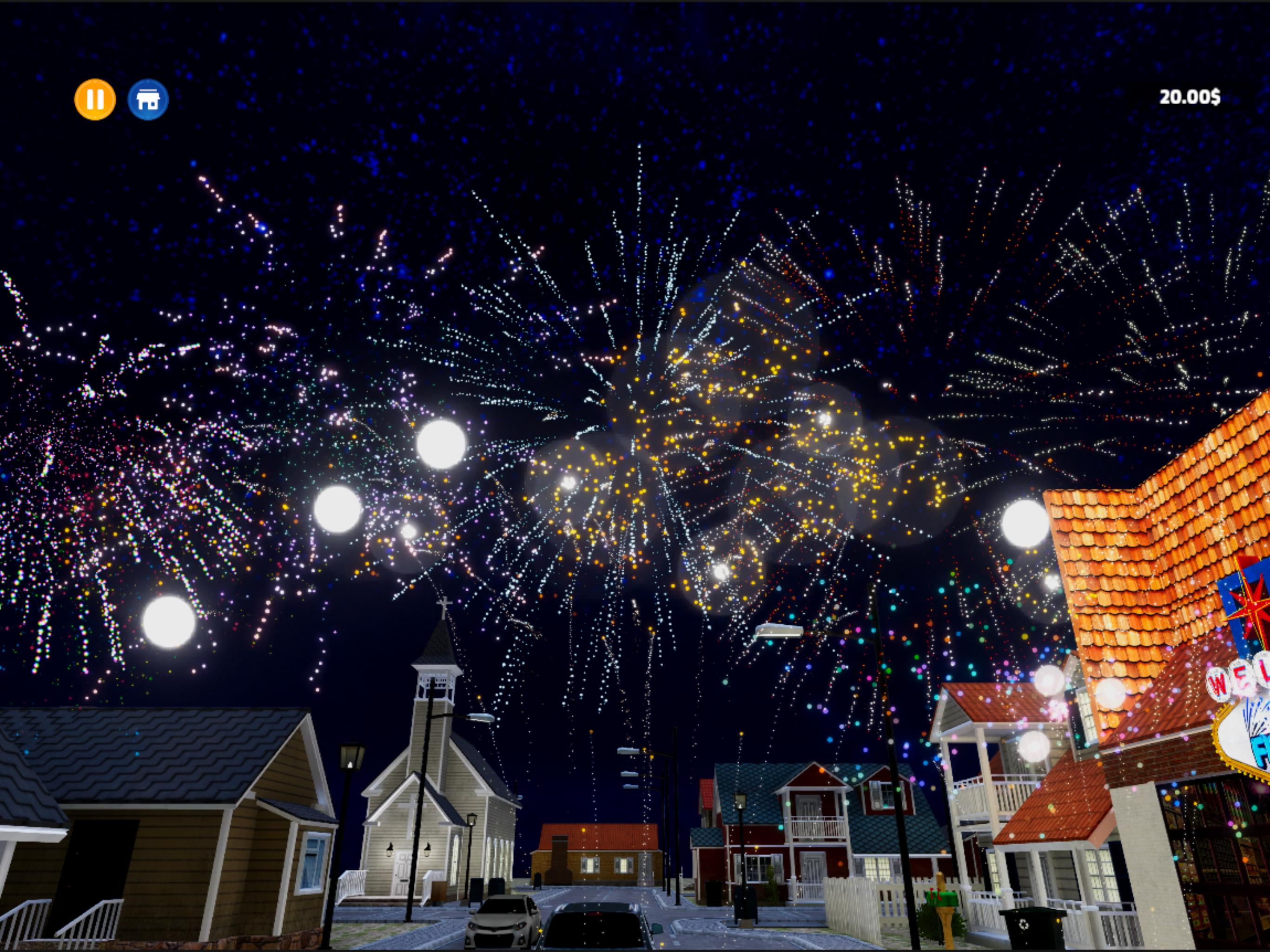 Fun Fireworks Simulator 3D screenshot 7