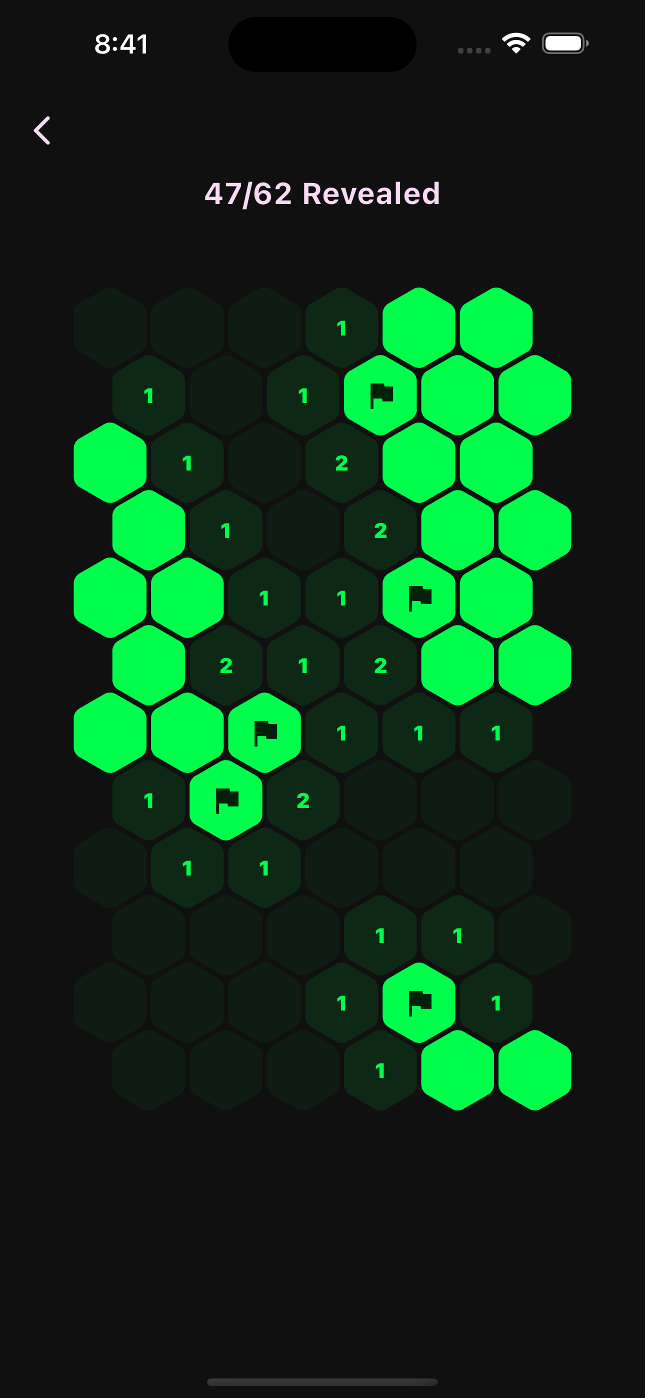 Minesweeper Hex screenshot 2