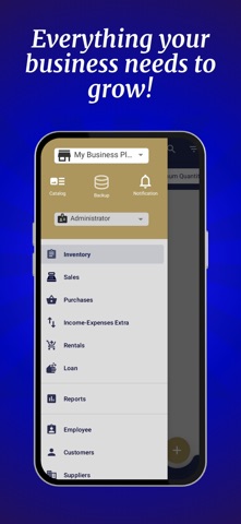 My Business Plus - Inventory screenshot
