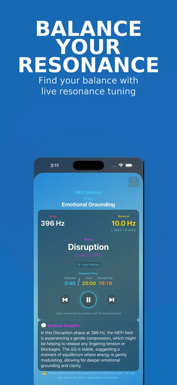 Screenshot #3 pour Health Resonator