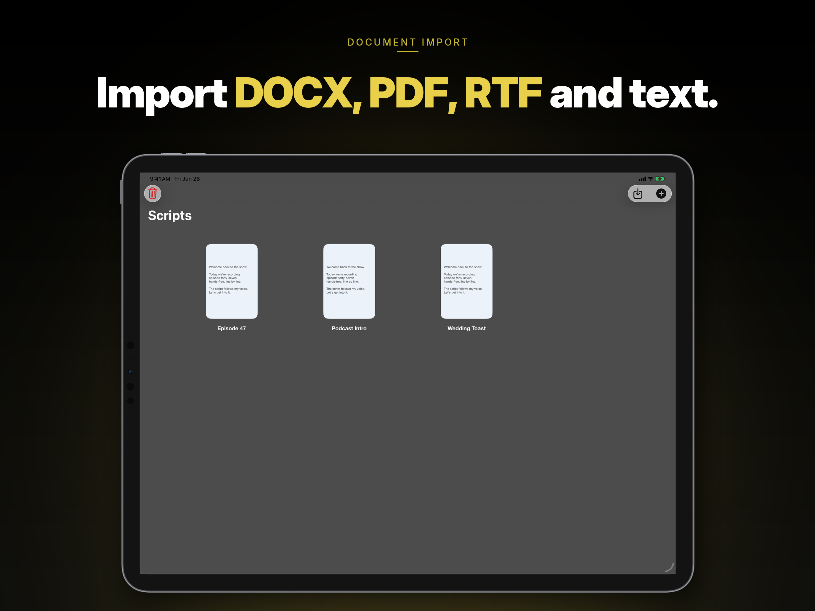 Voice Teleprompter PRO screenshot 5