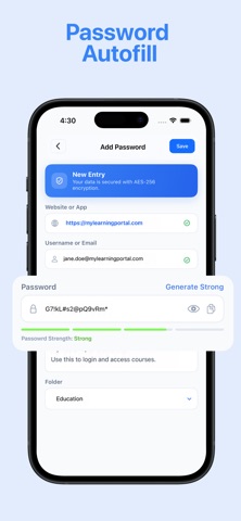 Authenticator – 2FA Security iPhone screenshot