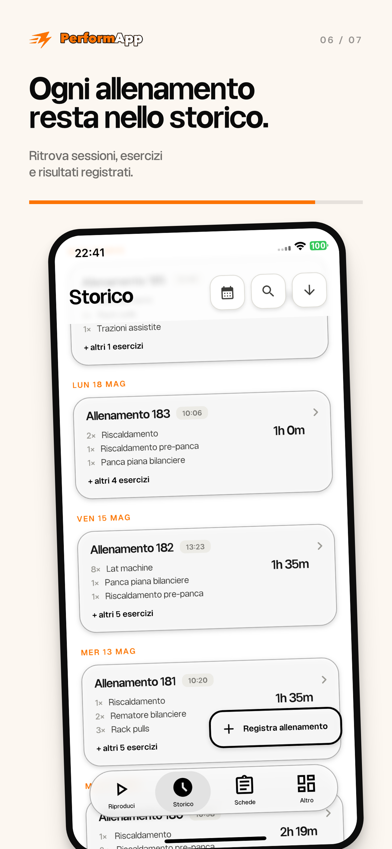 PerformApp screenshot 6