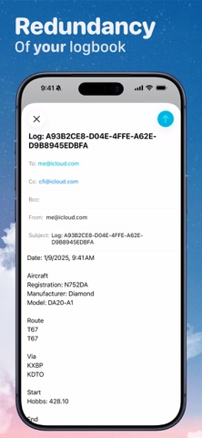 Pilot Logbook: Flight Hours iPhone screenshot