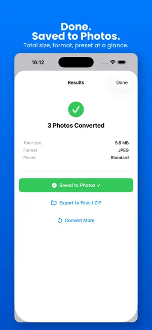 HEIC to JPG · Photo Converter screenshot 4