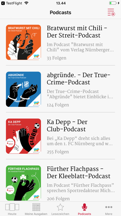Nürnberger Nachrichten E-Paper Screenshot