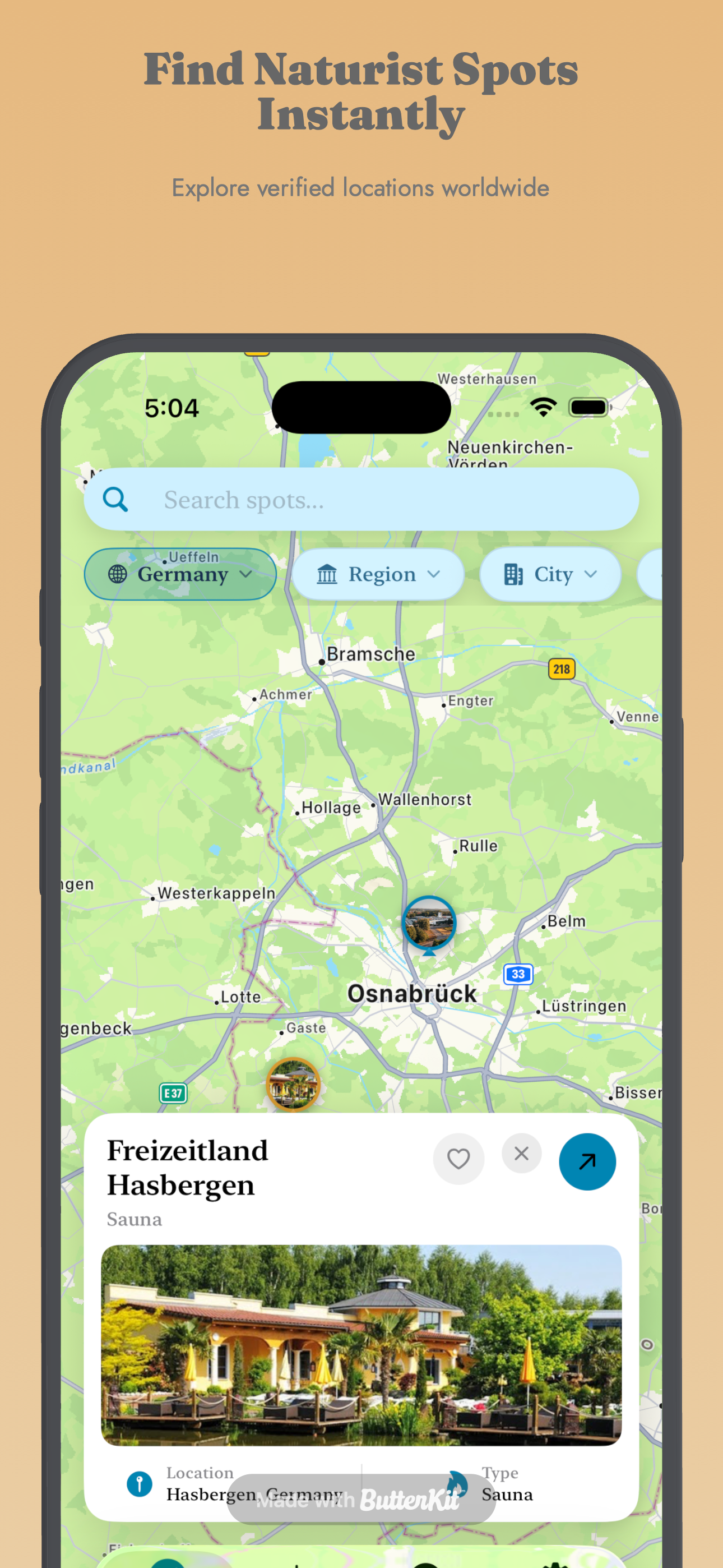 NaturistConnect- NudeMap