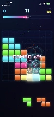 Neon Blast Puzzle Screenshot 4 of 4
