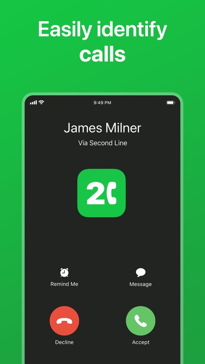 Second Line 2nd Phone Number screenshot-3