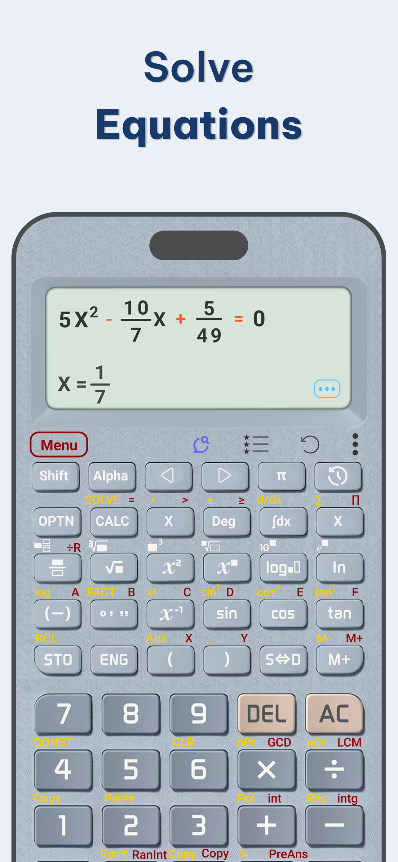 Scientific Calculator fx-991