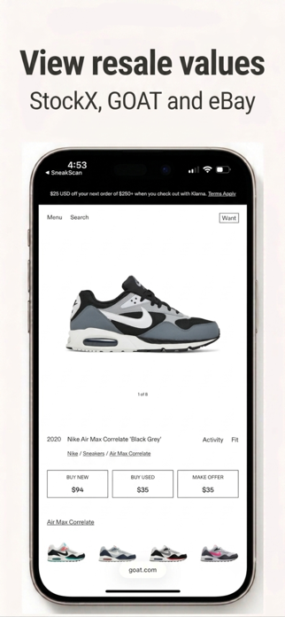 SneakScan Screenshot 2 of 4
