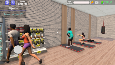Fitness Gym Simulator Fit 3D Screenshot