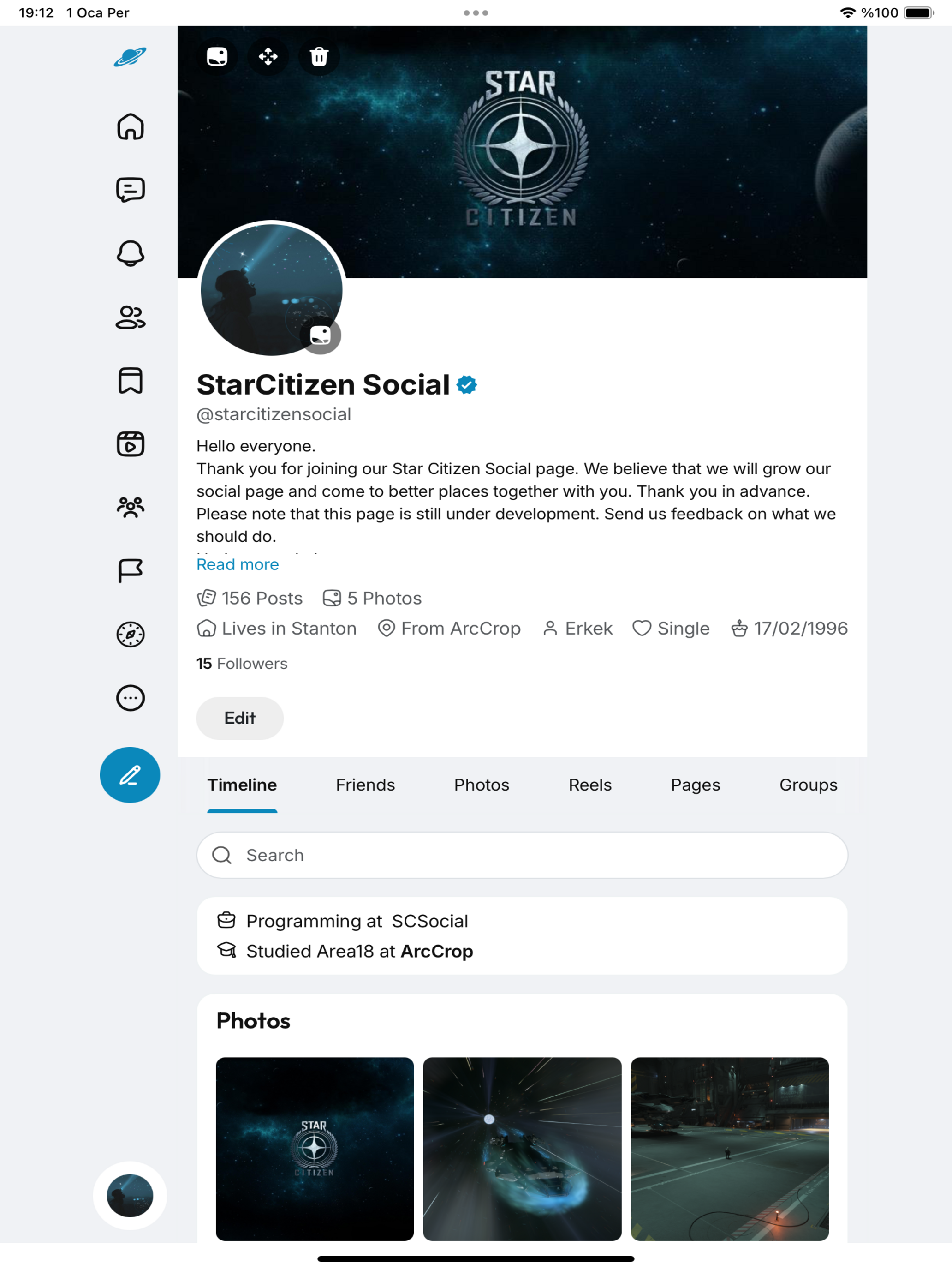Star Citizen Social screenshot 5