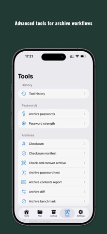 Zip RAR 7z: TextAdviser screenshot