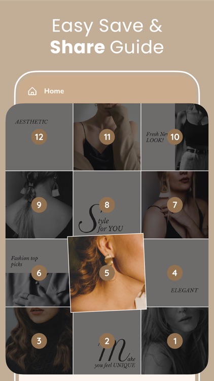 Grid layout for Instagram feed screenshot-5