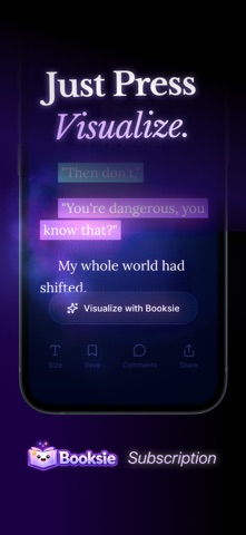 Booksie: The Visual Reader Screenshot 3 of 4