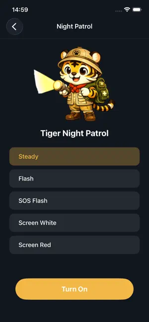 TigerSafetyKit iPhone screenshot 2
