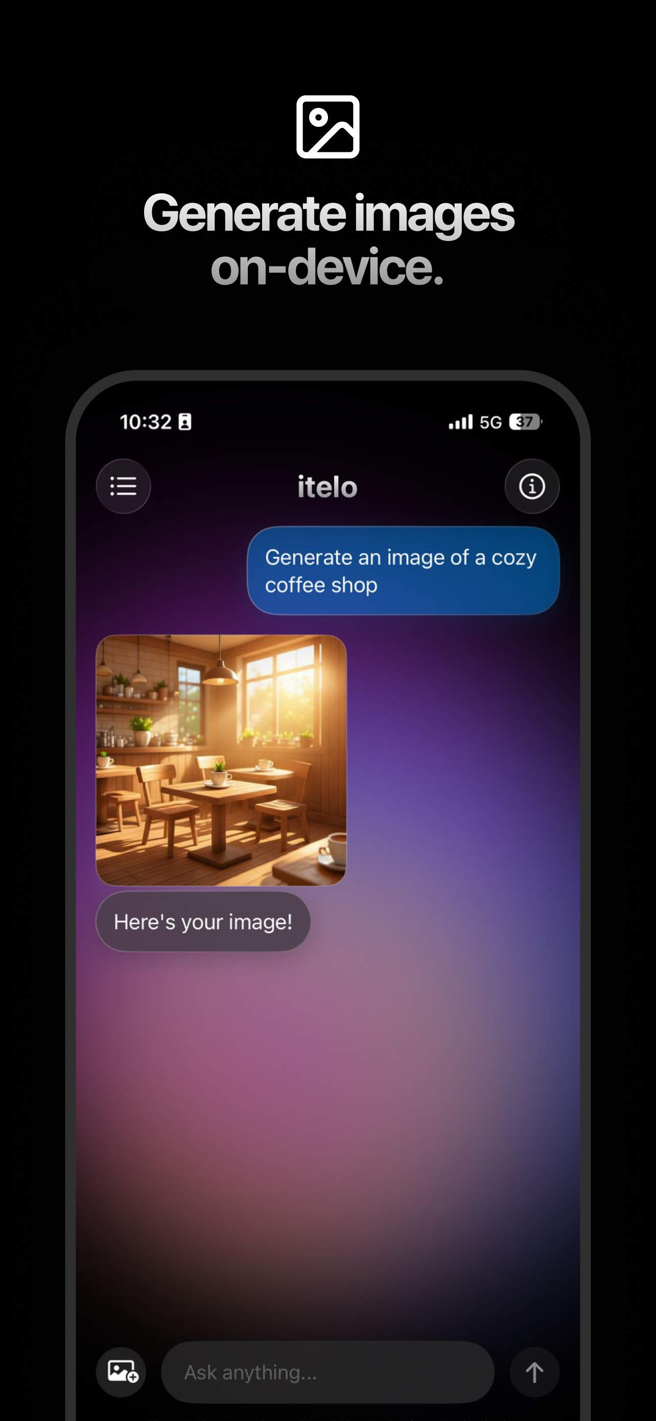 itelo - On-device AI Chatbot