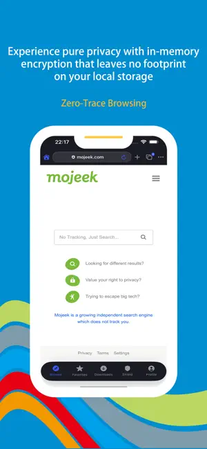 Wonder Incog - Privacy Browser screenshot 1
