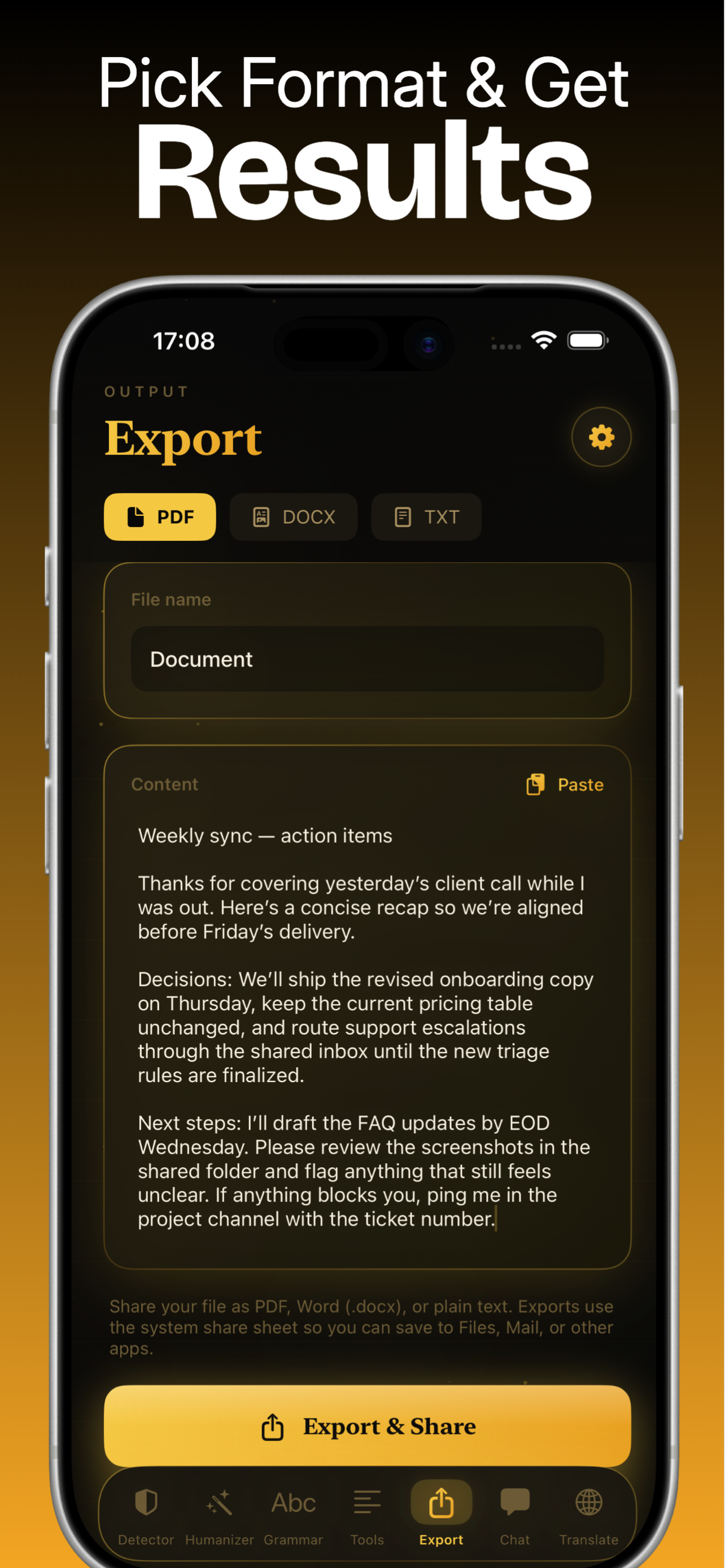 Humanizer AI Detector Checker screenshot 4