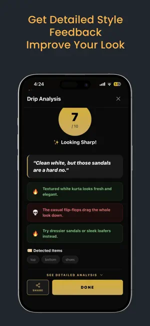 DripCheck - AI Stylist screenshot 4