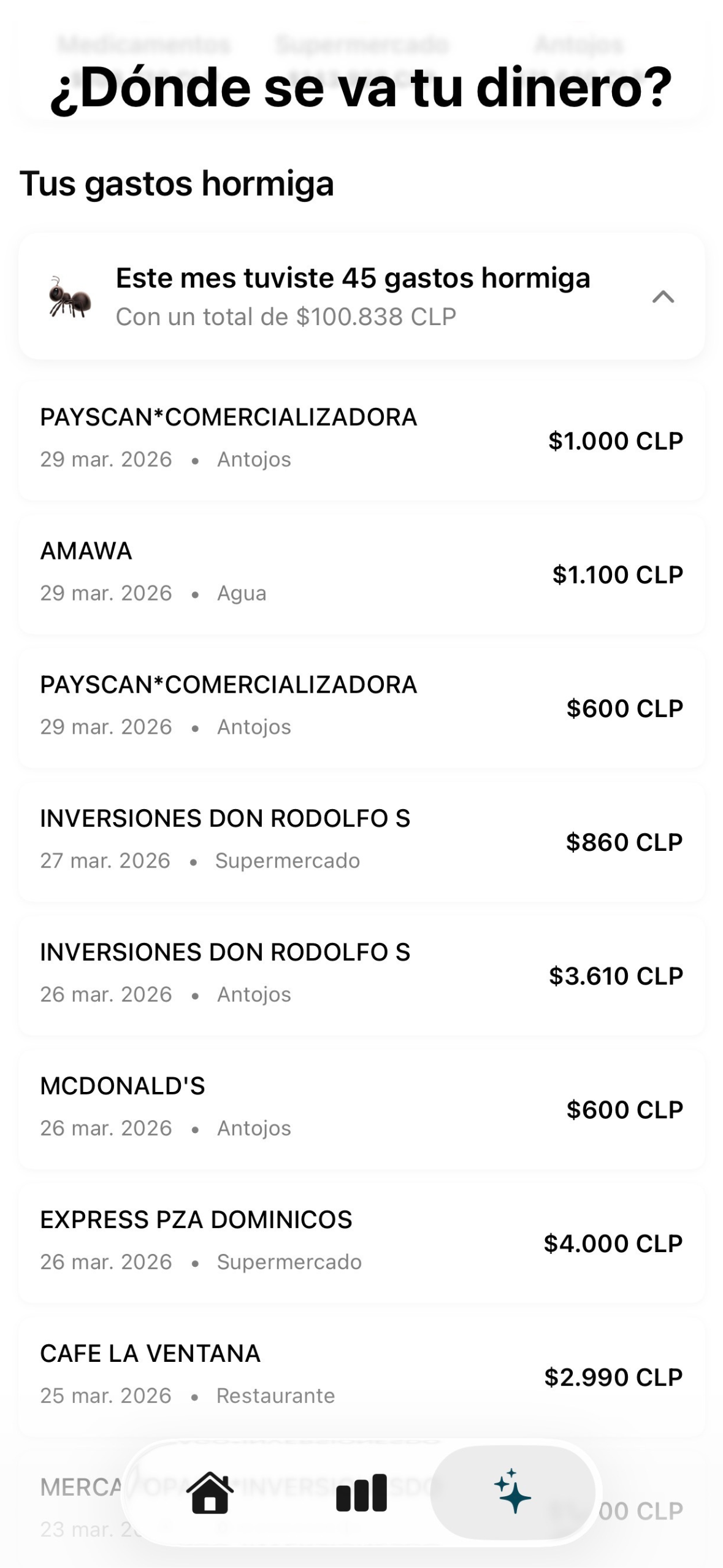 Miga - Control de Gastos screenshot 4
