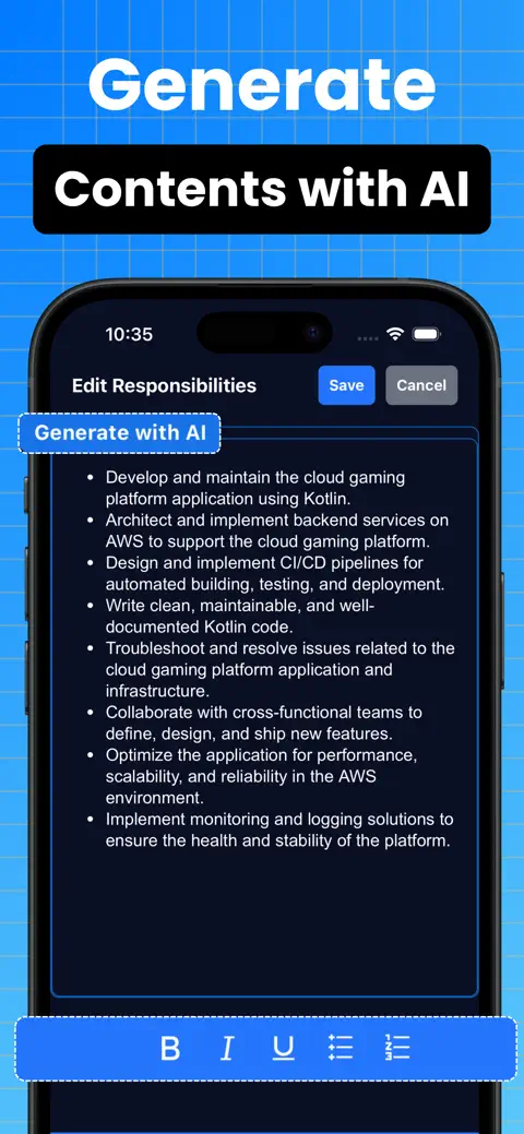 AI Resume Builder - Resumint screenshot 5