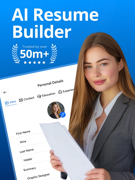 Screenshot #4 pour Resume Maker⁺