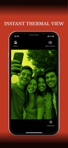 ThermoCam Heat & Energy Detect iPhone screenshot