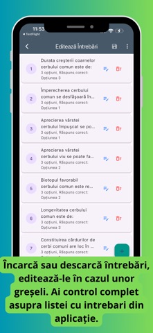 Chestionare Examen de Vânător screenshot