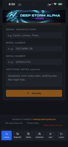 HVAC Tech Assistant Screenshot 2 of 5