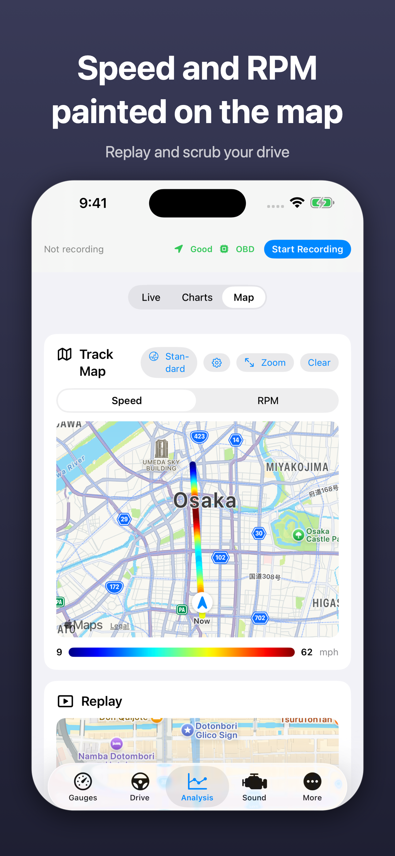 OBD2 Scanner + Engine Sound screenshot 3