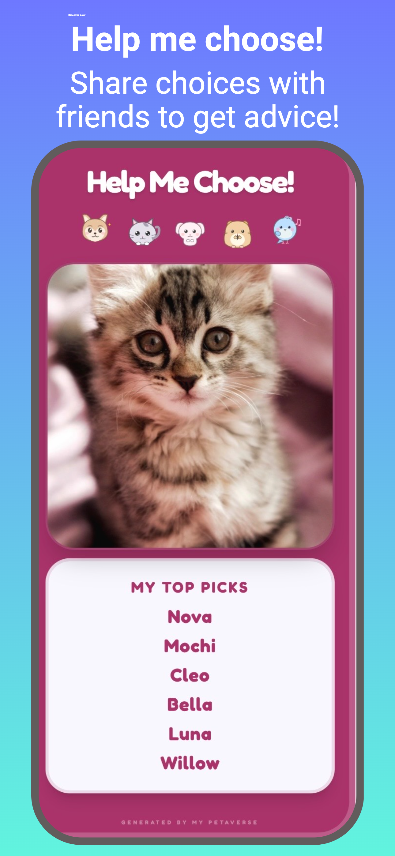 My PetaVerse: Pet Names screenshot 7