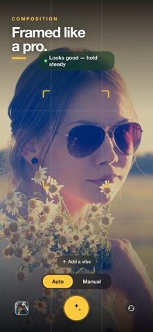 Cue: AI Photo Coach iPhone screenshot