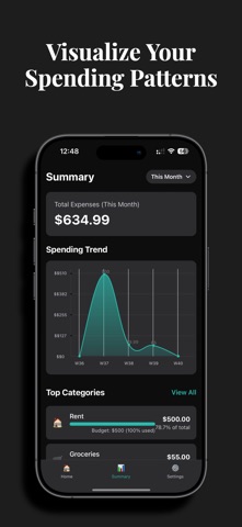 Moniqa - Budgeting App screenshot