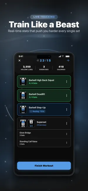 Sculpt: AI Trainer & Fitness screenshot 4